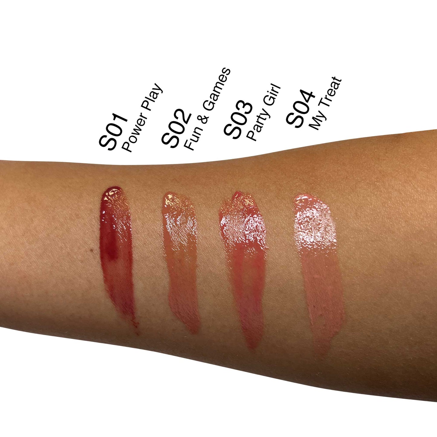 Moonveil lip oil shades